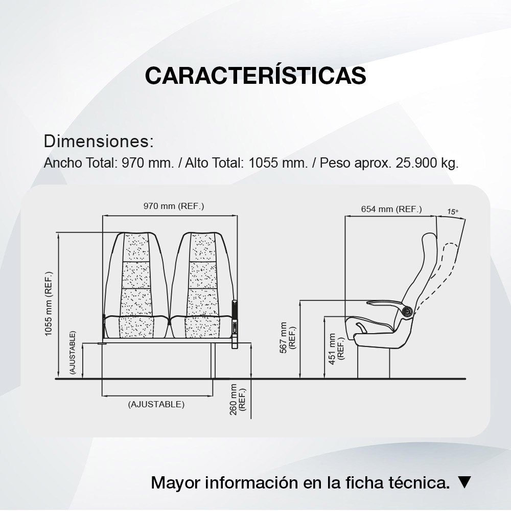 Diagrama Asiento Millenium